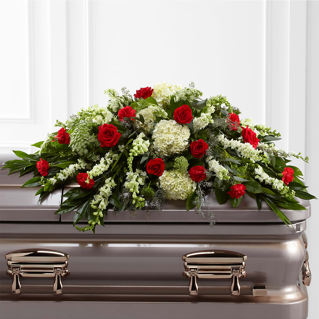 Sincerity Casket Spray – Yellow Flower Dream, Surprise AZ