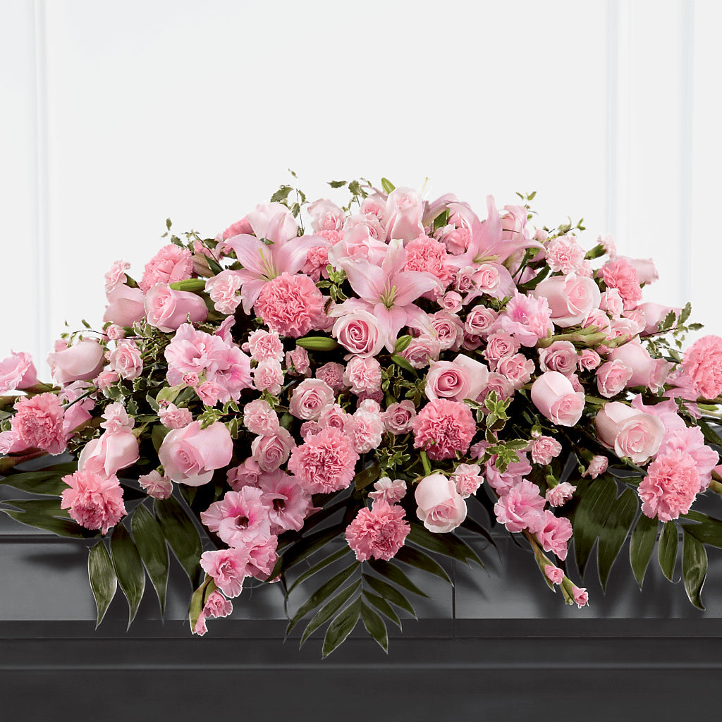 Garden of Comfort Casket Spray (Standard) – Yellow Flower Dream, Surprise AZ