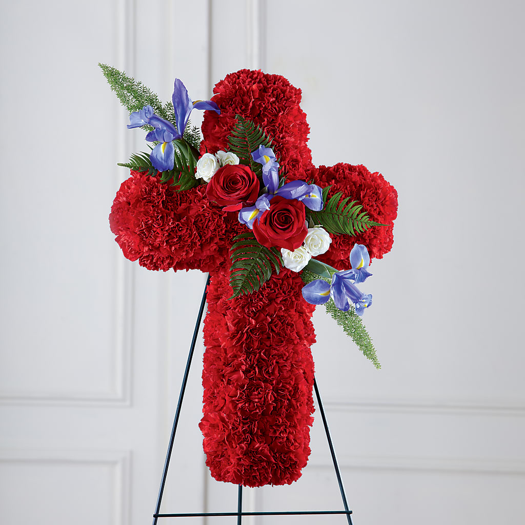 Faithful Hero Floral Cross – Yellow Flower Dream, Surprise AZ