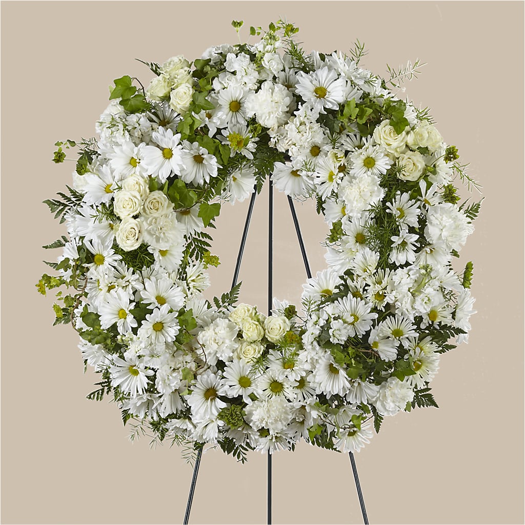 Faithful Wishes Wreath – Yellow Flower Dream, Surprise AZ
