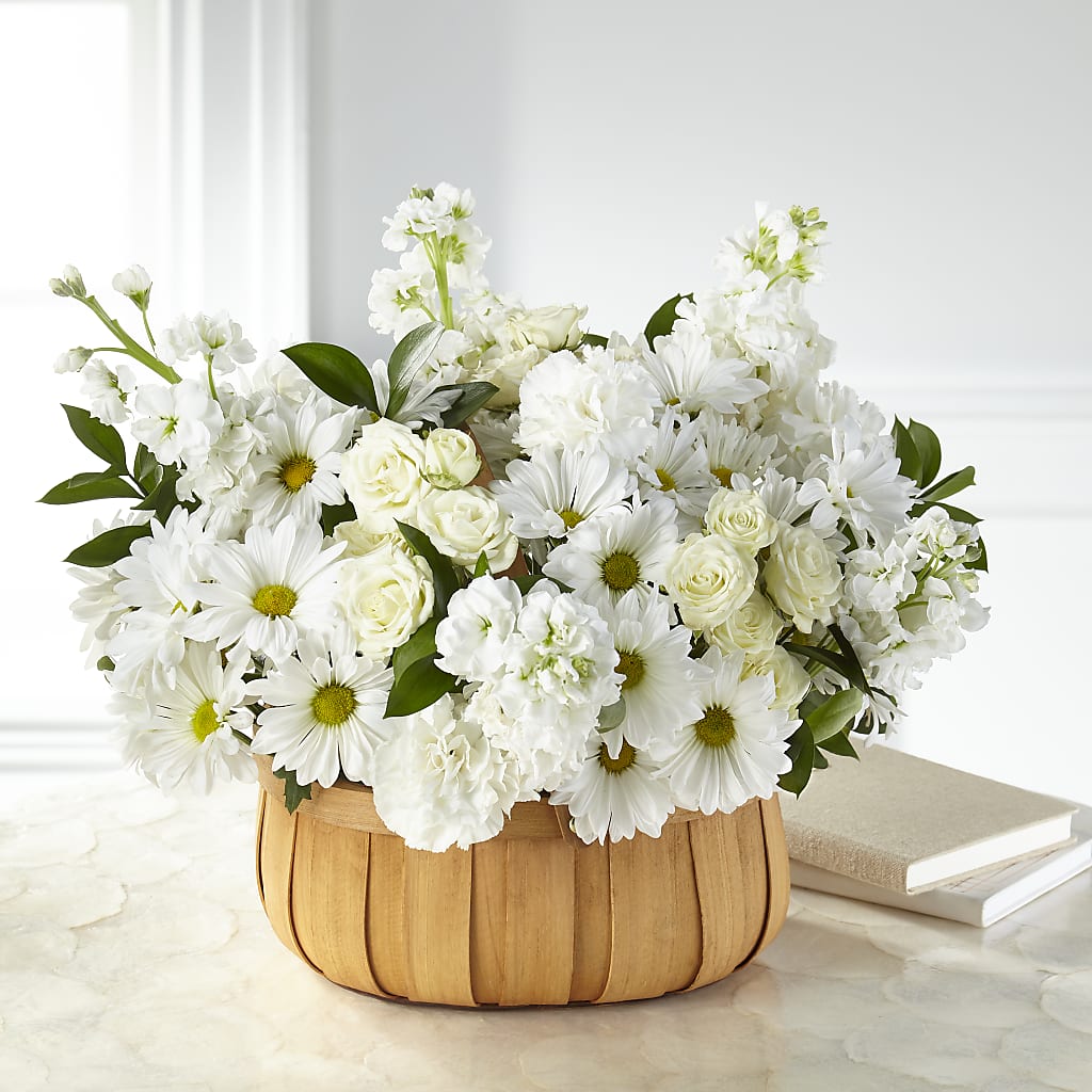 Graceful Garden Basket – Yellow Flower Dream, Surprise AZ