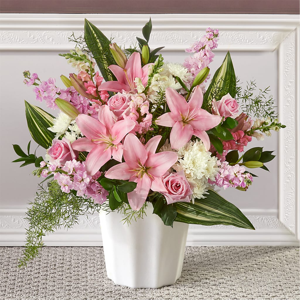 Simply Serene Floor Basket – Yellow Flower Dream, Surprise AZ
