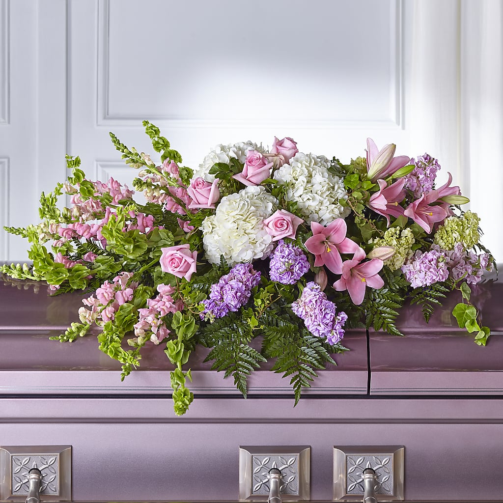 Life's Gratitude Casket Spray – Yellow Flower Dream, Surprise AZ