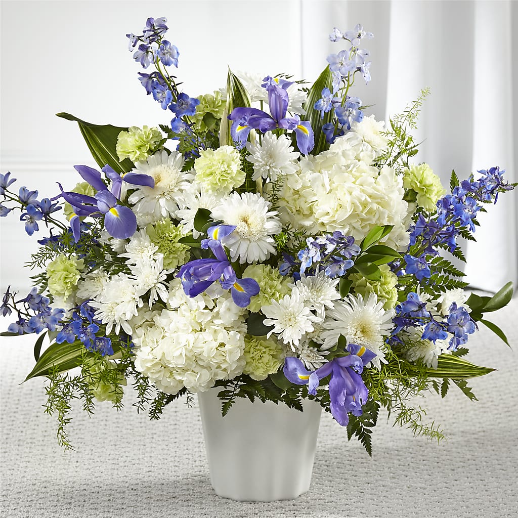 Soft Serenity Floor Basket – Yellow Flower Dream, Surprise AZ