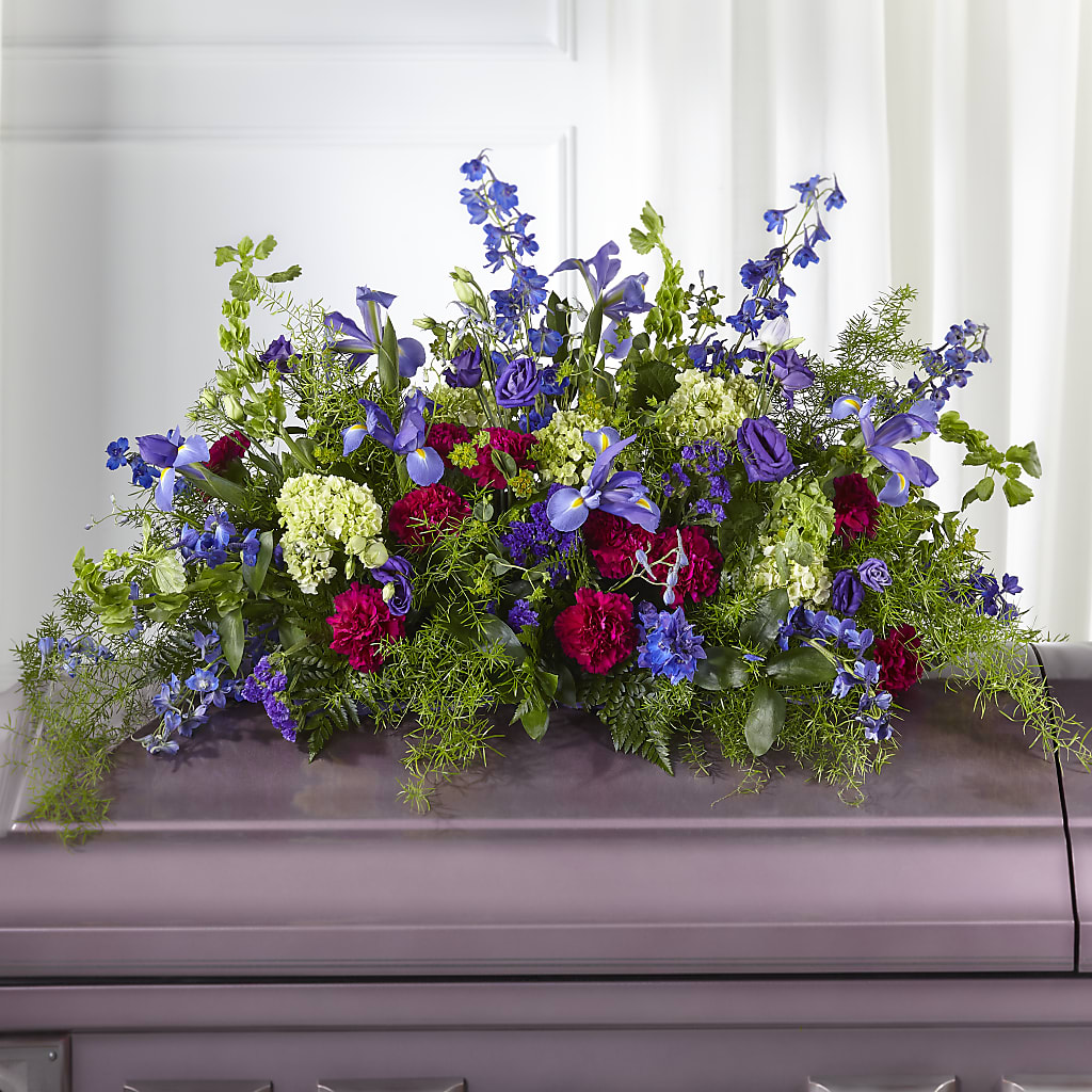 Always Treasured Casket Spray – Yellow Flower Dream, Surprise AZ