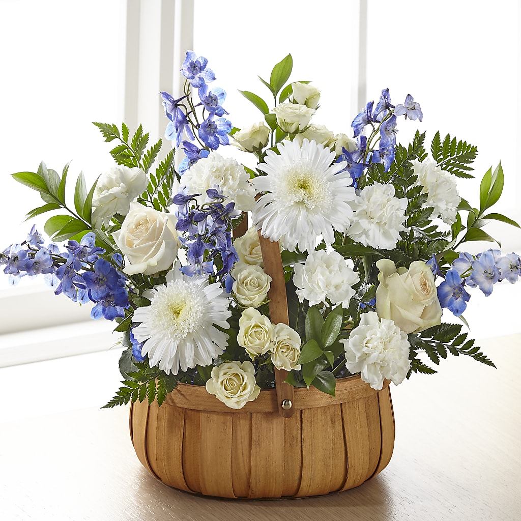 Harmony & Grace Basket – Yellow Flower Dream, Surprise AZ