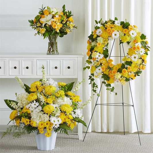 Warm Remembrance Bundles – Yellow Flower Dream, Surprise AZ