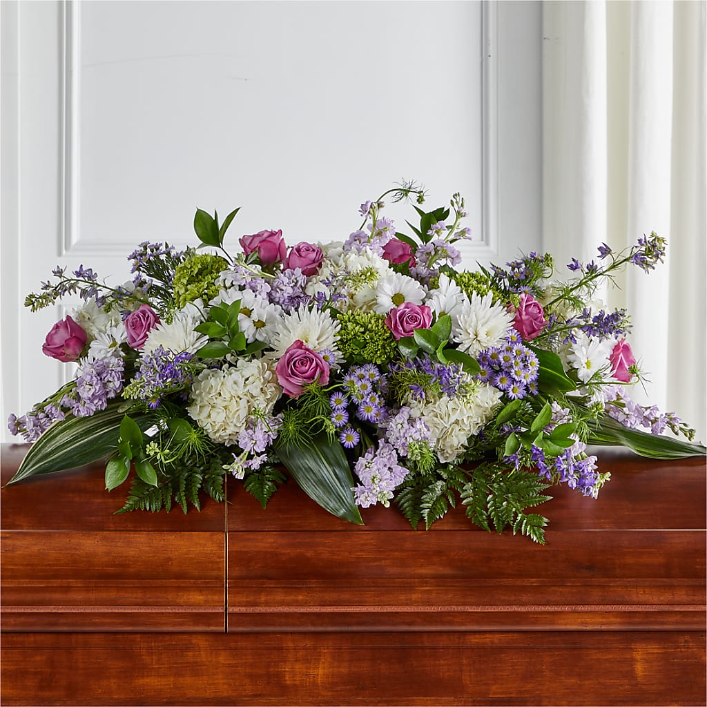 Meadows of Serenity Casket Spray – Yellow Flower Dream, Surprise AZ
