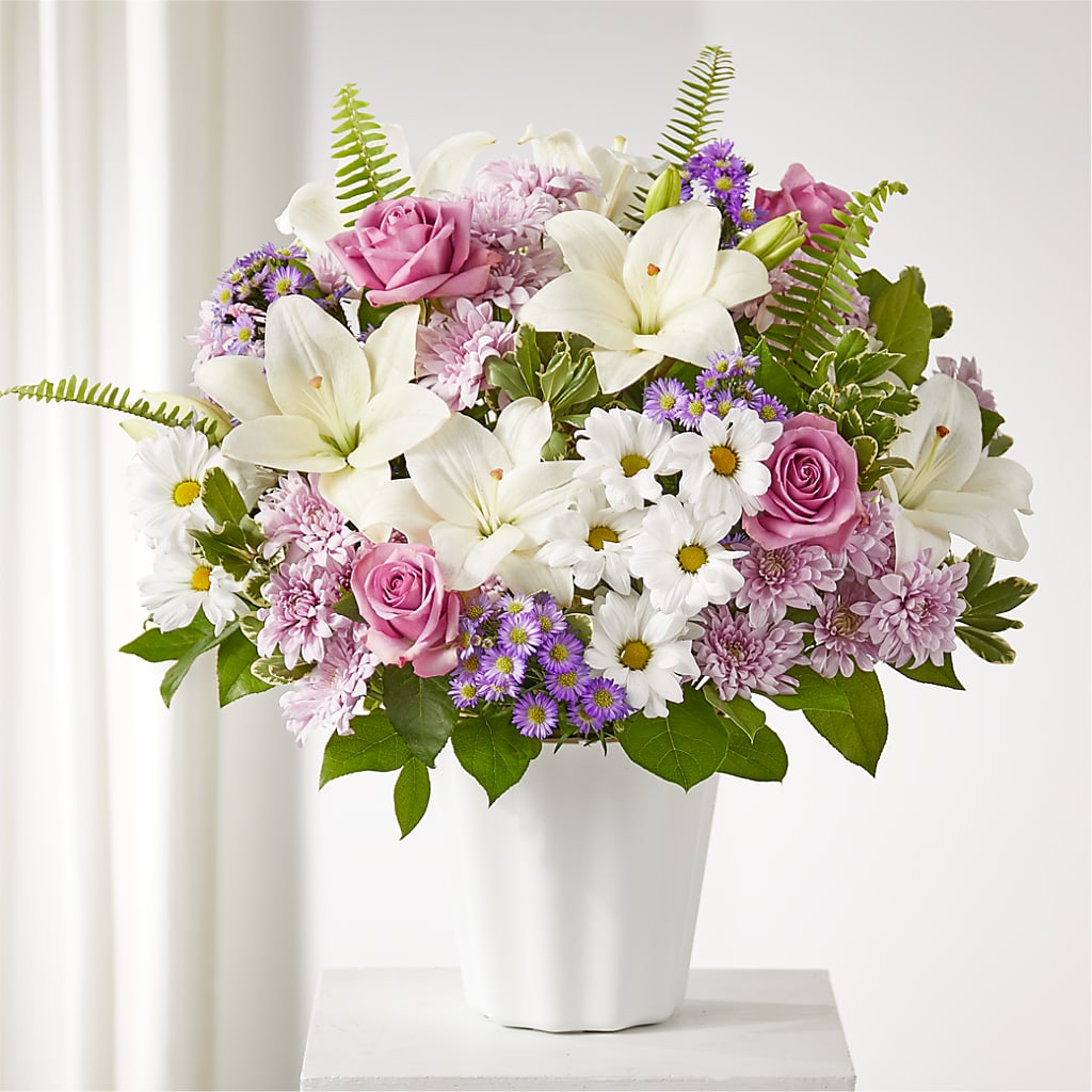 Warmest Thoughts Tabletop Basket – Yellow Flower Dream, Surprise AZ