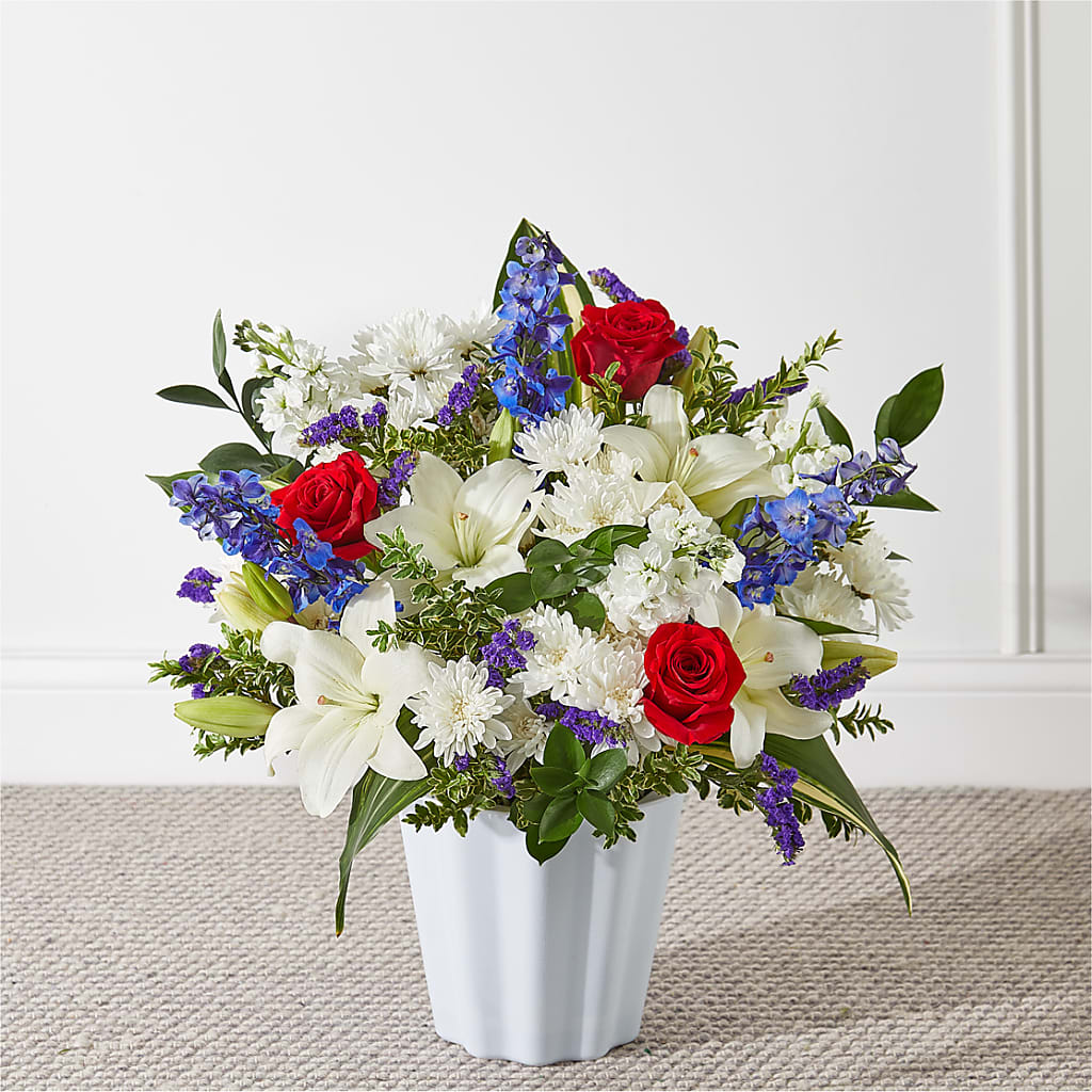 Consoled Floor Basket – Yellow Flower Dream, Surprise AZ