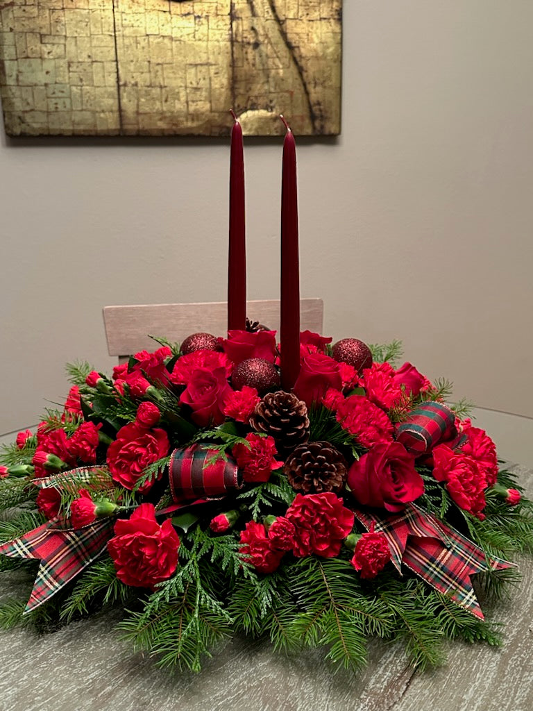 Holiday centerpiece – Yellow Flower Dream, Surprise AZ