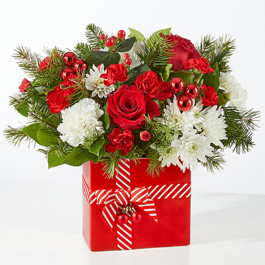 Presents Under the Tree Bouquet –  Yellow Flower Dream, Surprise AZ