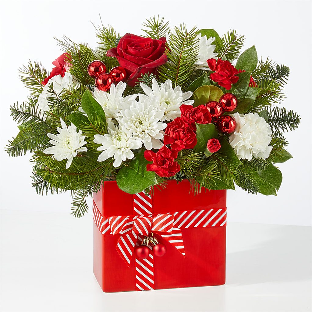 Presents Under the Tree Bouquet –  Yellow Flower Dream, Surprise AZ