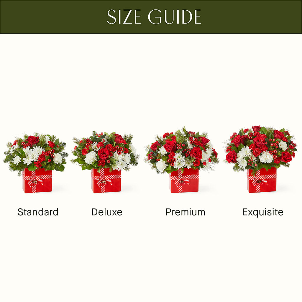 Presents Under the Tree Bouquet –  Yellow Flower Dream, Surprise AZ