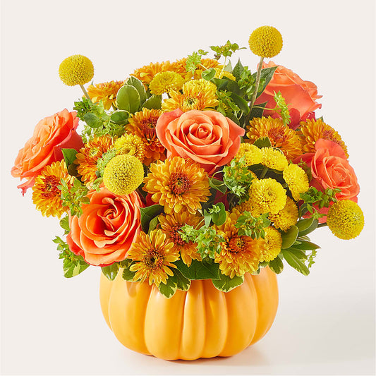 Gourdgeous Pumpkin –  Yellow Flower Dream, Surprise AZ