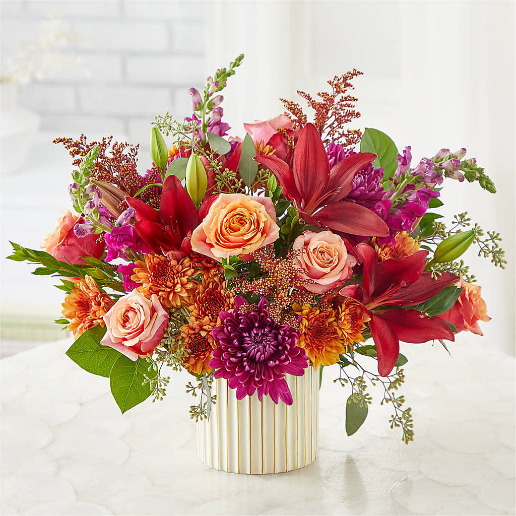 Burgundy Landscape Bouquet –  Yellow Flower Dream, Surprise AZ