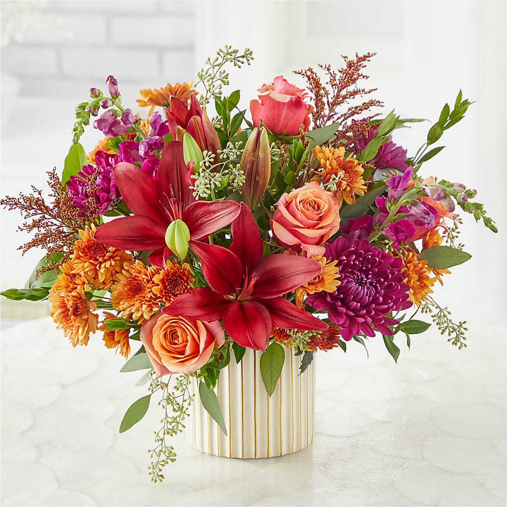 Burgundy Landscape Bouquet –  Yellow Flower Dream, Surprise AZ