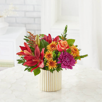 Burgundy Landscape Bouquet –  Yellow Flower Dream, Surprise AZ