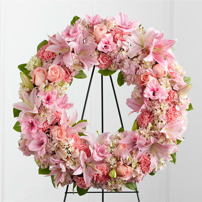 Loving Remembrance Wreath –  Yellow Flower Dream, Surprise AZ