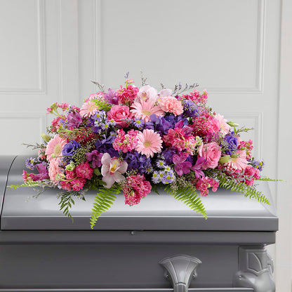 Glorious Garden Casket Spray –  Yellow Flower Dream, Surprise AZ