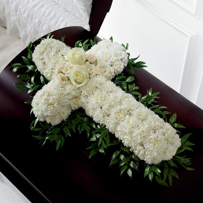 Peaceful Memories Casket Spray (Standard) –  Yellow Flower Dream, Surprise AZ