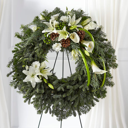 Greens of Hope Wreath –  Yellow Flower Dream, Surprise AZ