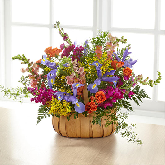 Garden of Life Basket –  Yellow Flower Dream, Surprise AZ