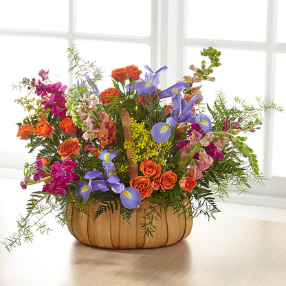 Garden of Life Basket –  Yellow Flower Dream, Surprise AZ
