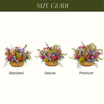 Garden of Life Basket –  Yellow Flower Dream, Surprise AZ
