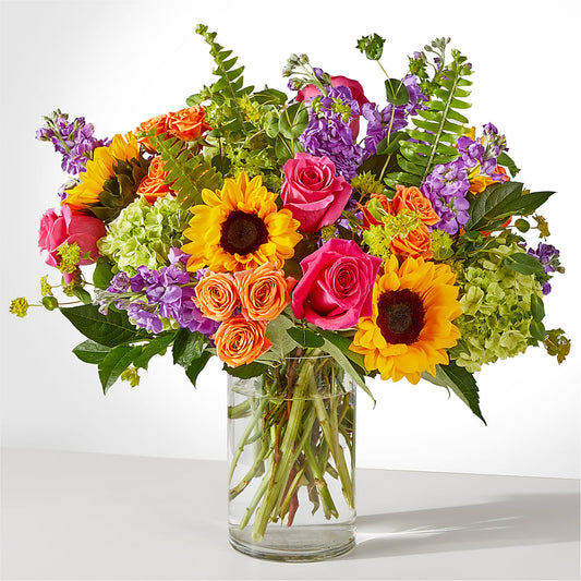 Vibrant Greetings Bouquet –  Yellow Flower Dream, Surprise AZ