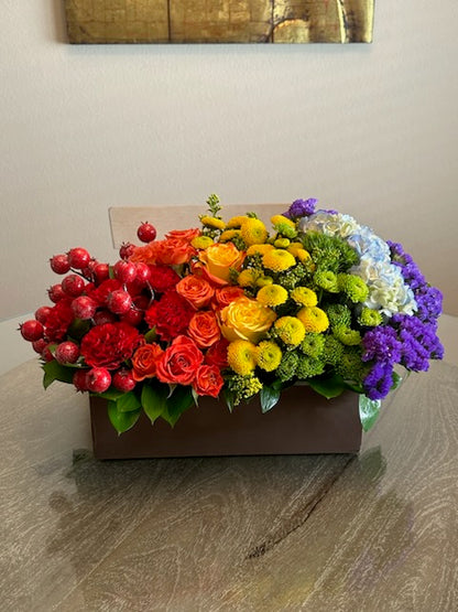 Color of love and happiness