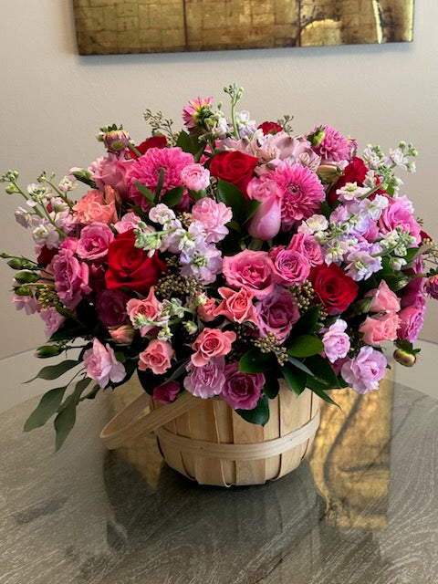 Any event basket flowers