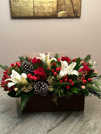 Winter elegant Box –  Yellow Flower Dream, Surprise AZ