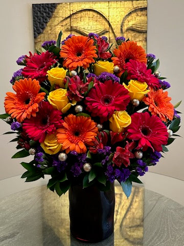 Stunning colorful bouquet